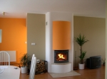 horkovzdušný krb s krbovou vložkou Jotul I 80 CB Maxi Panorama