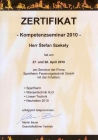 Certifikát autorizační školení SPARTHERM