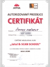 Certifikát  - Jotul a SCAN