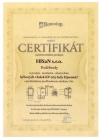Certifikát - Romotop Dynamic